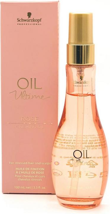 Actual product image Schwarzkopf Professional Oil Ultime - Rose Finishing Oil (100 ml)