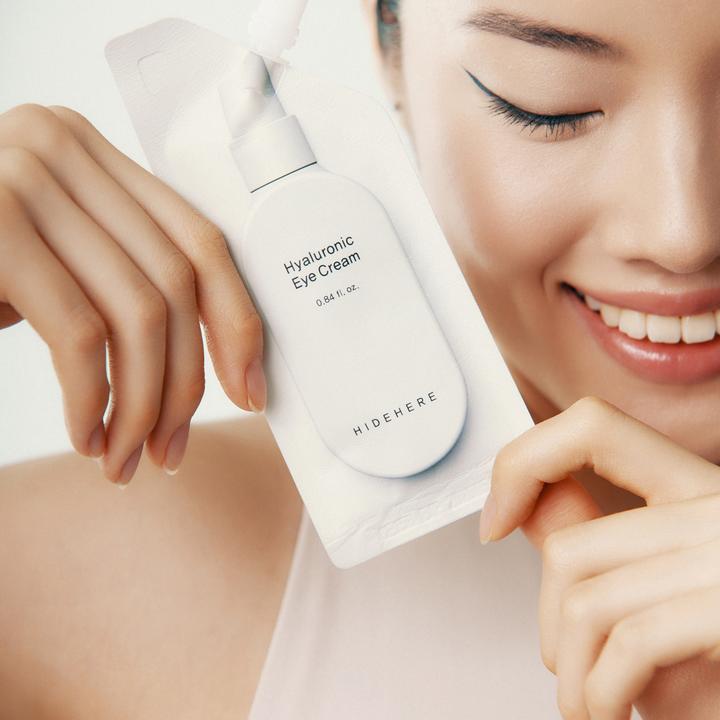 Actual product image Hidehere Hyaluronic Eye cream (Crème, 25 ml, Day + Night)