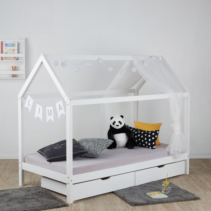 Immagine prodotto Jamb Letto per bambini con cassetti 90x200cm bianco (90 x 200 cm)