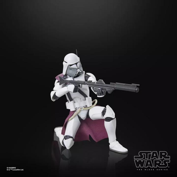 Immagine prodotto Hasbro Star Wars Episodio III Serie Nera Comandante Clone Bacara