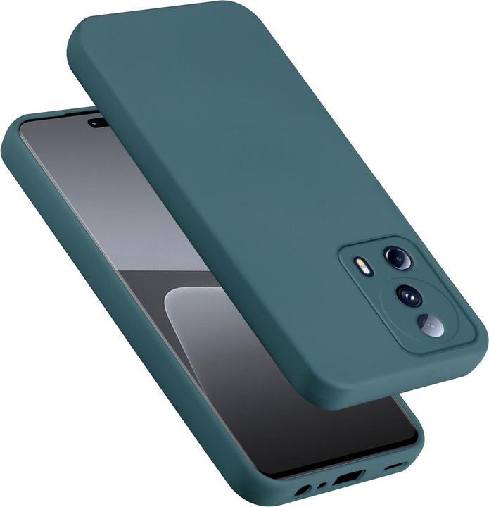 Actual product image Cadorabo Case for Xiaomi 13 Lite TPU in liquid protection silicone design (Xiaomi 13 Lite)