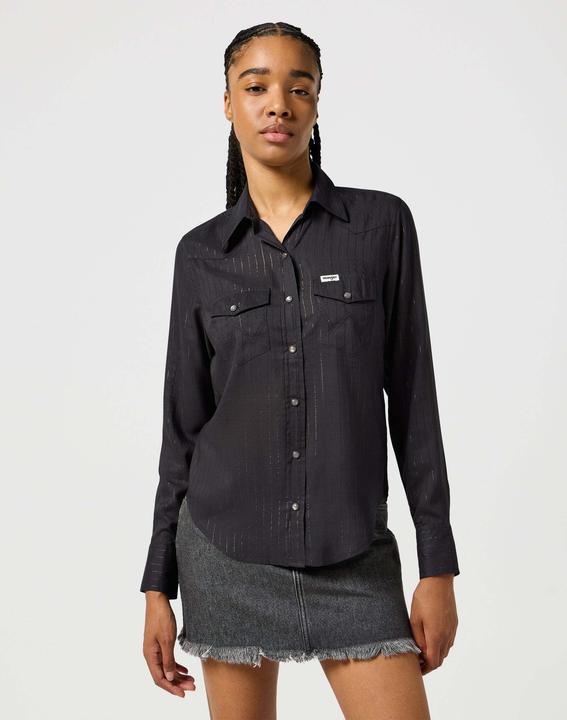 Produktbild Wrangler Langarmbluse Slim Western Shirt (S)
