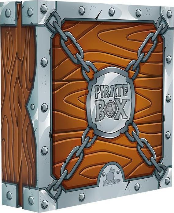 Image du produit Blue Orange BLOD0097 - Pirate Box, jeu de société, pour 2-4 joueurs, à partir de 8 ans (édition allemande) (Allemand, Français, Italien, Anglais)