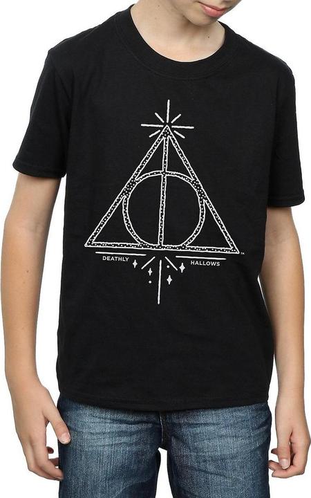 Produktbild Boys Deathly Hallows Cotton T-Shirt (152, 158)