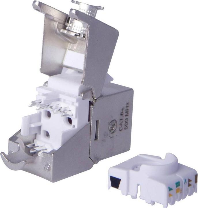 Productafbeelding Digitus CAT 6A Keystone Module, gesch. (Keystone module)