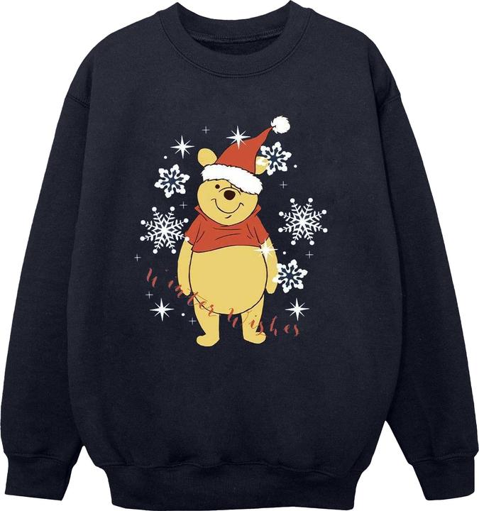 Produktbild Disney Winnie The Pooh Winter Wishes Sweatshirt Mädchen (140, 146)