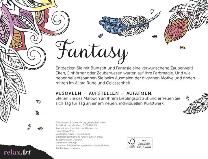 Produktbild Fantasy - Ausmalen - Aufstellen - Entspannen
