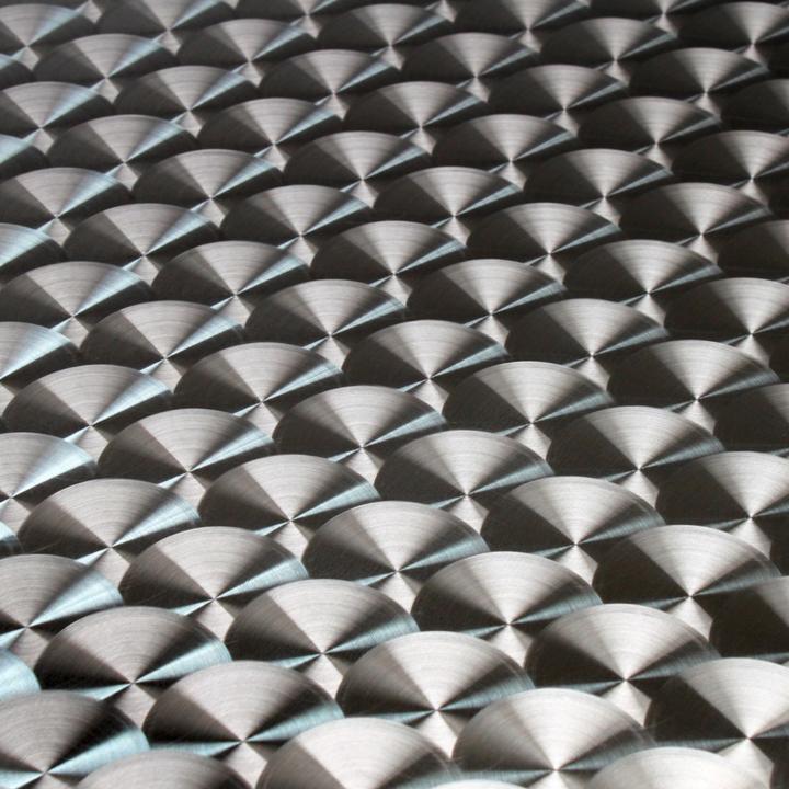Actual product image Dema Alu Gartentisch Alutisch Edelstahltisch Beistelltisch Bistrotisch Tisch 80x80x70 (80 cm)