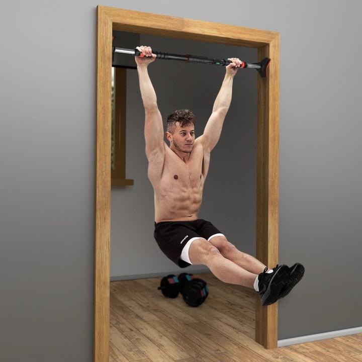 Actual product image HMS DD401 DOOR GYM BAR 98-133 CM