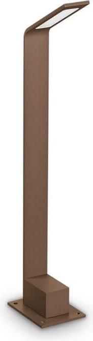 Ideal lux AGOS Lampada da terra LED 6,5W marrone IP54 bianco caldo 326689 (670 lm)
