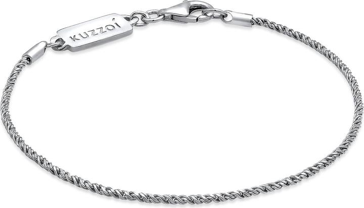 Kuzzoi Basic Armband (19 cm, 925er Sterling Silber)