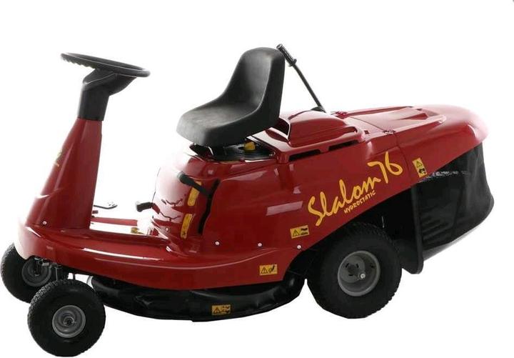 Actual product image Eve SLALOM 76 Rider ride-on lawn mowerMini rider hydrostatic transmission 76 cm cutting width (Petrol)