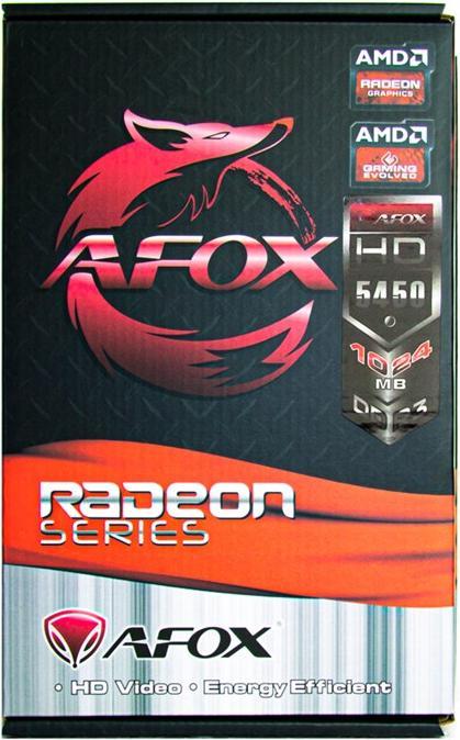 Actual product image AFOX AF5450-1024D3L5 Graphics card AMD Radeon HD 5450 1 GB (1 GB)