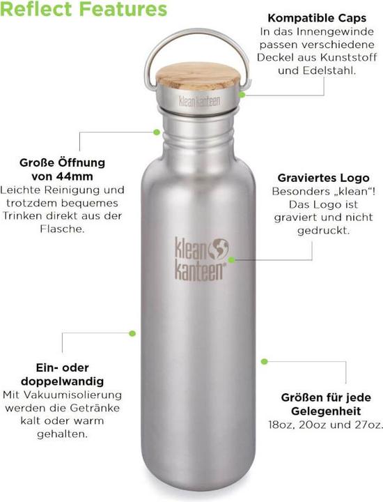Actual product image Klean Kanteen Reflect (0.80 l)