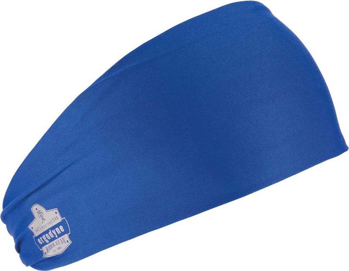 Actual product image Ergodyne Chill-Its 6634 Cooling Headband, blue