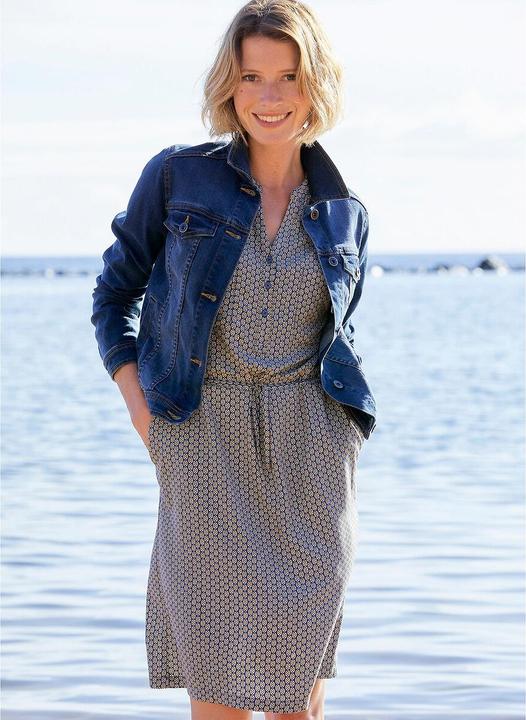 Actual product image Anne Weyburn Stretch denim denim jacket (52)