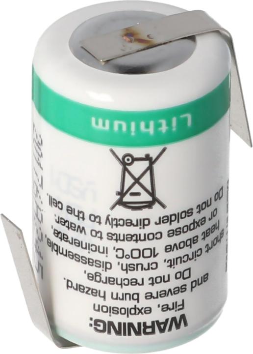 Produktbild Saft Batterie LS14250CNR, Size 1/2 AA, Lötfahnen Z-Form (1 Stk., AA, 1100 mAh)