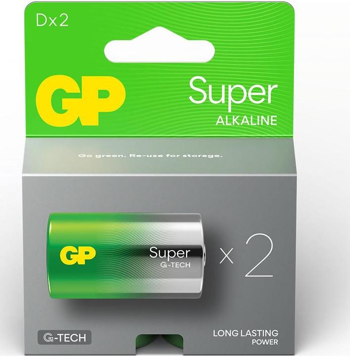 Produktbild GP Batteries Super (1 Stk., D)