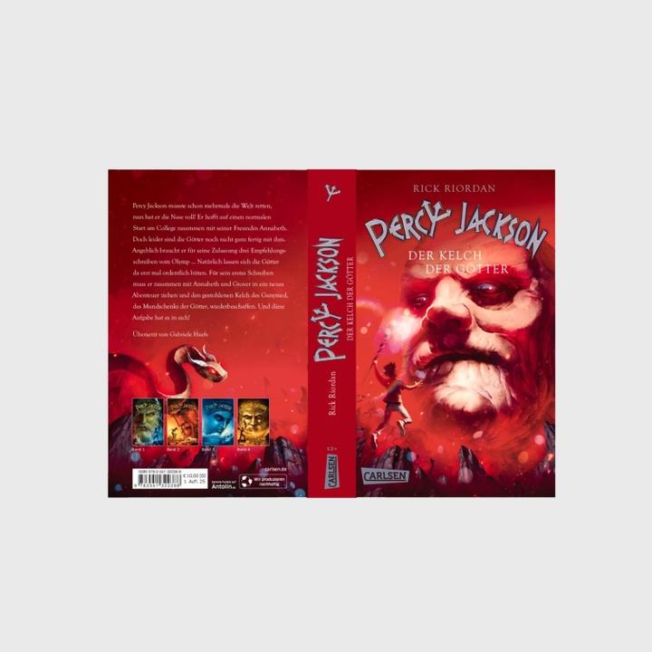 Image du produit Percy Jackson 6 : La Coupe des Dieux (Rick Riordan., Allemand)