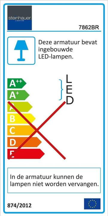 Energie-Label Steinhauer Zenith (700 lm)