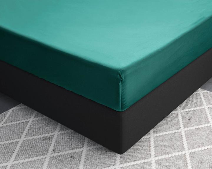 Actual product image Palo Satin fitted sheet (200 x 220 cm)