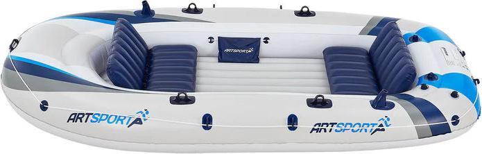 Produktbild Juskys Schlauchboot mit zwei Sitzbänken (322 cm, 4 Pers.)