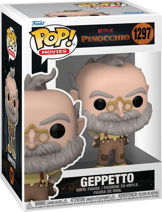 Produktbild Funko POP! Pinocchio (Netflix): Geppetto (1297)