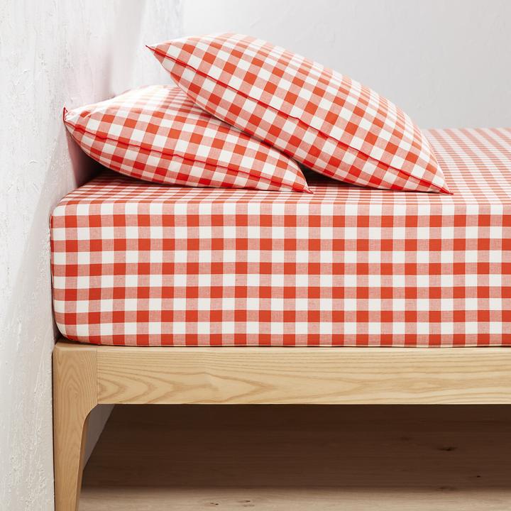 Produktbild La Redoute Interieurs Veldi Orange (Duvetbezug, 90 x 190 cm)