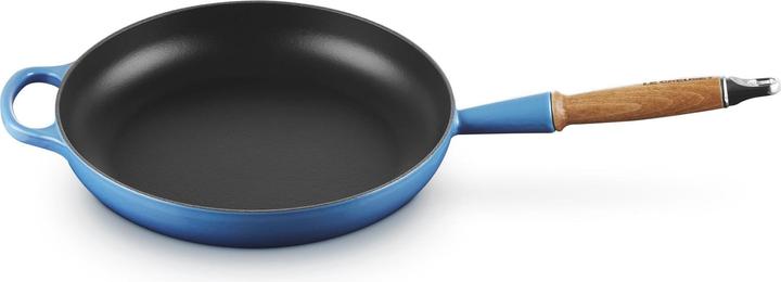 Actual product image Le Creuset Frying Pan Sig 28cm Azure (28 cm, Frying pan, Cast iron, Enamel)