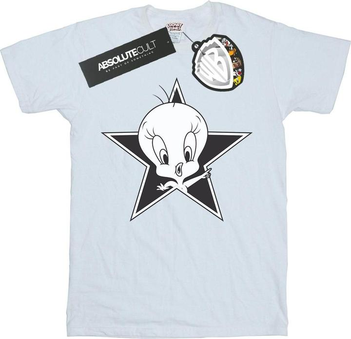 Looney Tunes Tweety Pie Mono Star TShirt (XL)