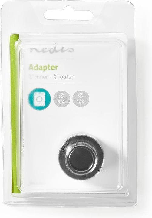 Actual product image Nedis Hose adapter 3/4" straight - 1/2" straight