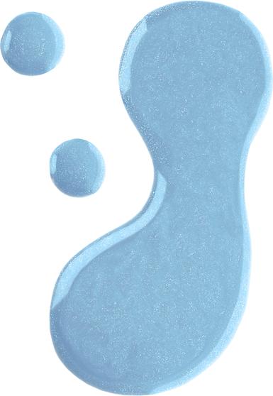 Image du produit CND Shellac Hippie-Ocracy #461 (Bleu, Top coat)