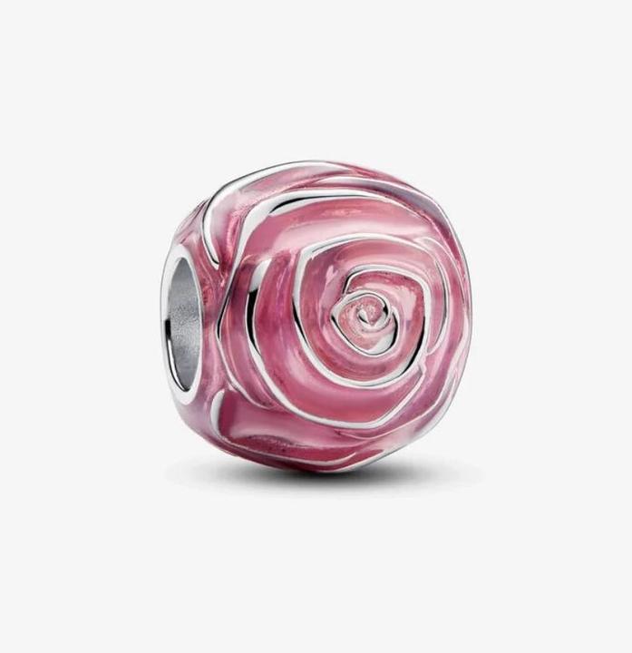 Immagine prodotto Pandora Charm Rosa fiorita (Sterling silver, Smalto)
