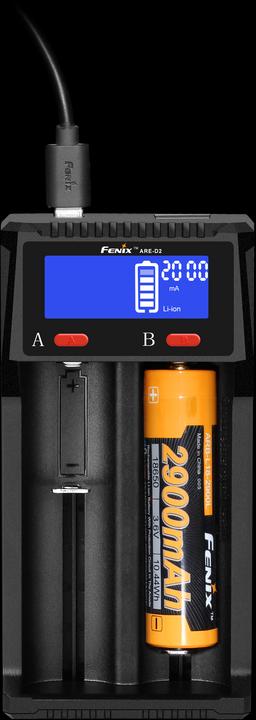 Fenix ARE-D2 (26650, AA, AAA, C, Ladegerät ohne Akku)