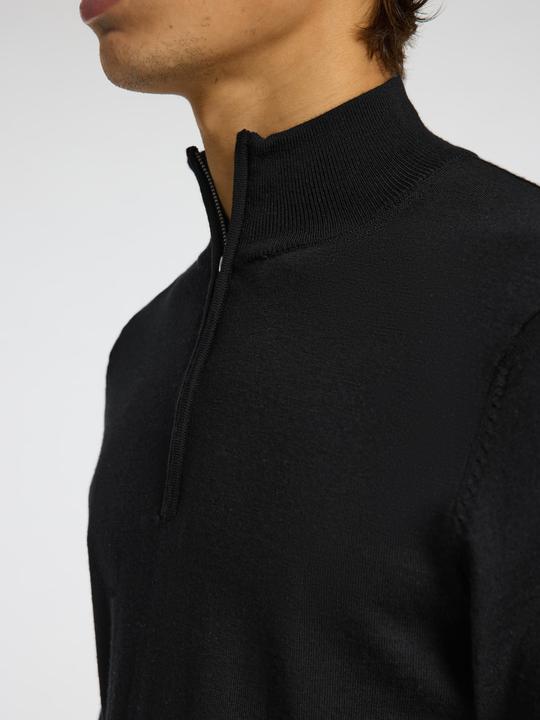 Actual product image Selected Homme Slhtray Ls Knit Merino Half Zip Noos (L)