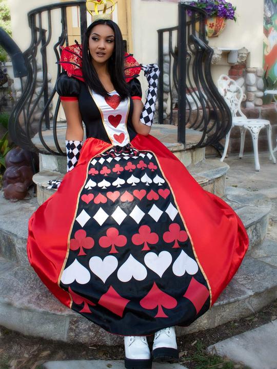 Image du produit Leg Avenue Costume de la reine de coeur (L)