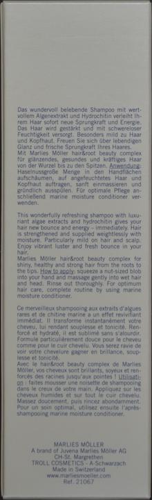 Image du produit Marlies Möller Hydratation marine (200 ml, Shampoing liquide)