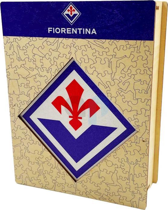 Actual product image Iconic ACF Fiorentina - logo - wooden puzzle size M (270 pieces) (270 pieces)