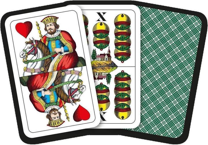 Image du produit Piatnik Cartes à jouer géantes en oppel allemand (Allemand)