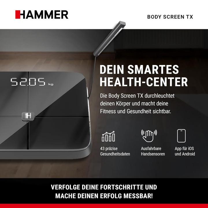 Actual product image Hammer Fitness Body Screen TX (200 kg)