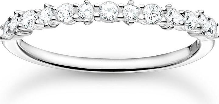 Produktbild Thomas Sabo Ring Weisse Steine (56, 925 Silber)
