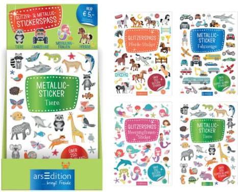 Image du produit ARS Autocollants scintillants sirène