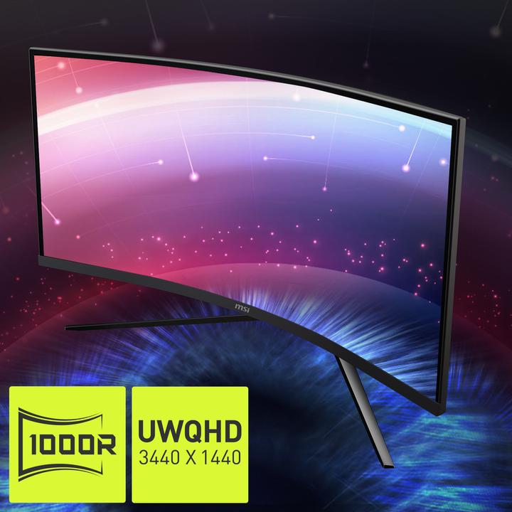 Actual product image MSI MAG 345CQRDE (3440 x 1440 pixels, 34")