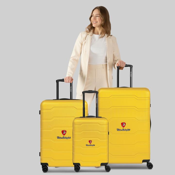 Actual product image Tonino Lamborghini Bologna 4 Rollen Kofferset 3-teilig (228 l, XL (from 140l))