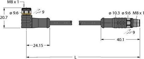 Produktbild Turck Aktuator- (2 m)