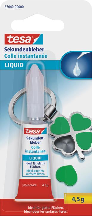 Actual product image tesa Superglue in a blister pack (4.50 g)