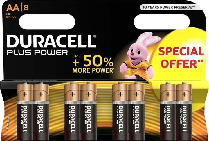Immagine prodotto Duracell Inoltre (8 pz., AA, 1500 mAh)