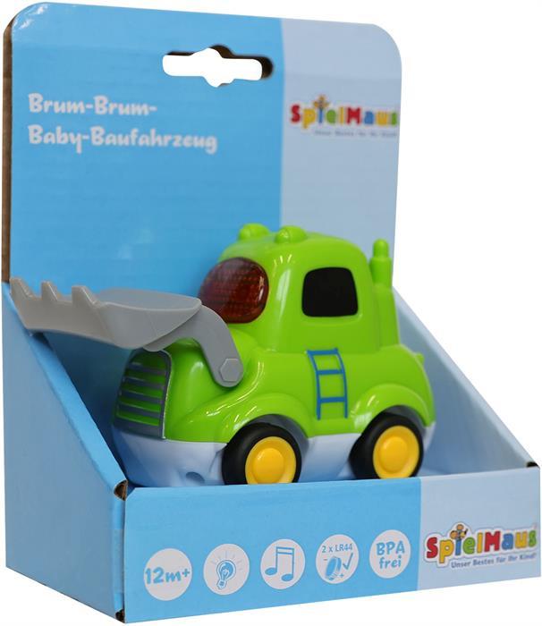 Immagine prodotto Spielmaus Baby Brum Brum Baufahrzeuge, 3-fach assortiert