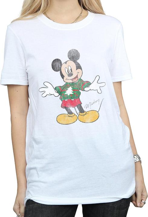 Produktbild Disney Mickey Mouse Christmas Jumper TShirt (XXL)