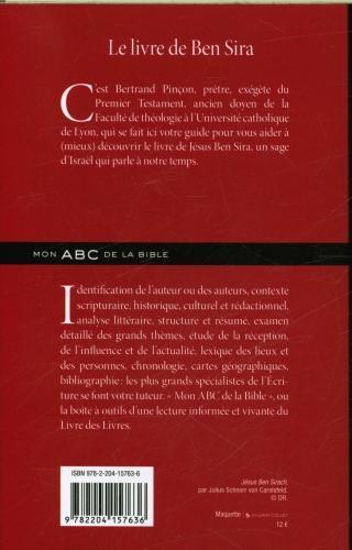 Produktbild Cerf-Dellier Le livre de Ben Sira (Französisch, Pinçon Bertrand, 2024)